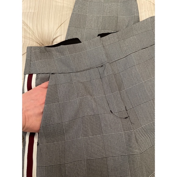 Express High Rise Ankle Pants with Side Stripe - Picture 2 of 10